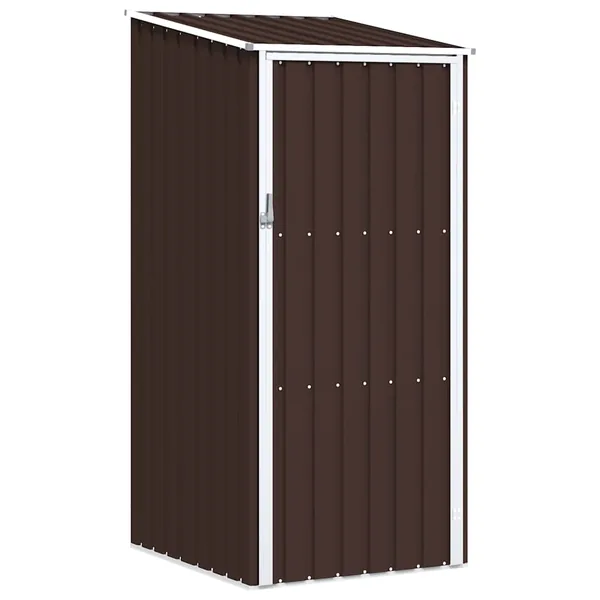 Abri de jardin Marrron 87x98x159 cm Acier galvanisé