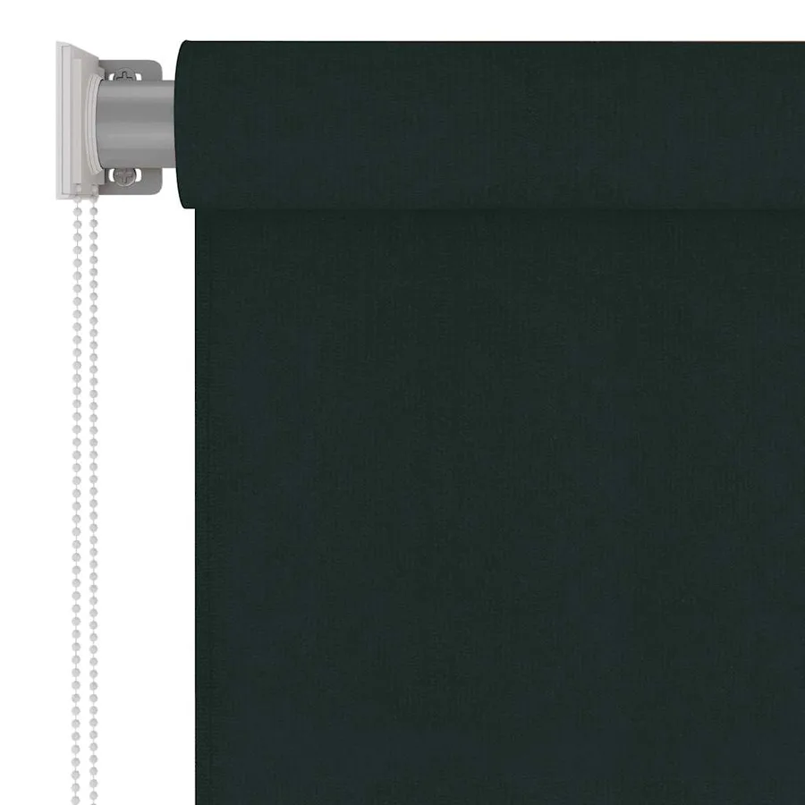 Store roulant d'extérieur 85 (l) x 140 (H) cm HDPE vert foncé - 3