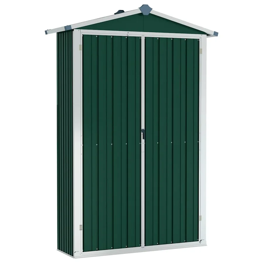 Abri de jardin Vert 116x45x175 cm Acier galvanisé - 2