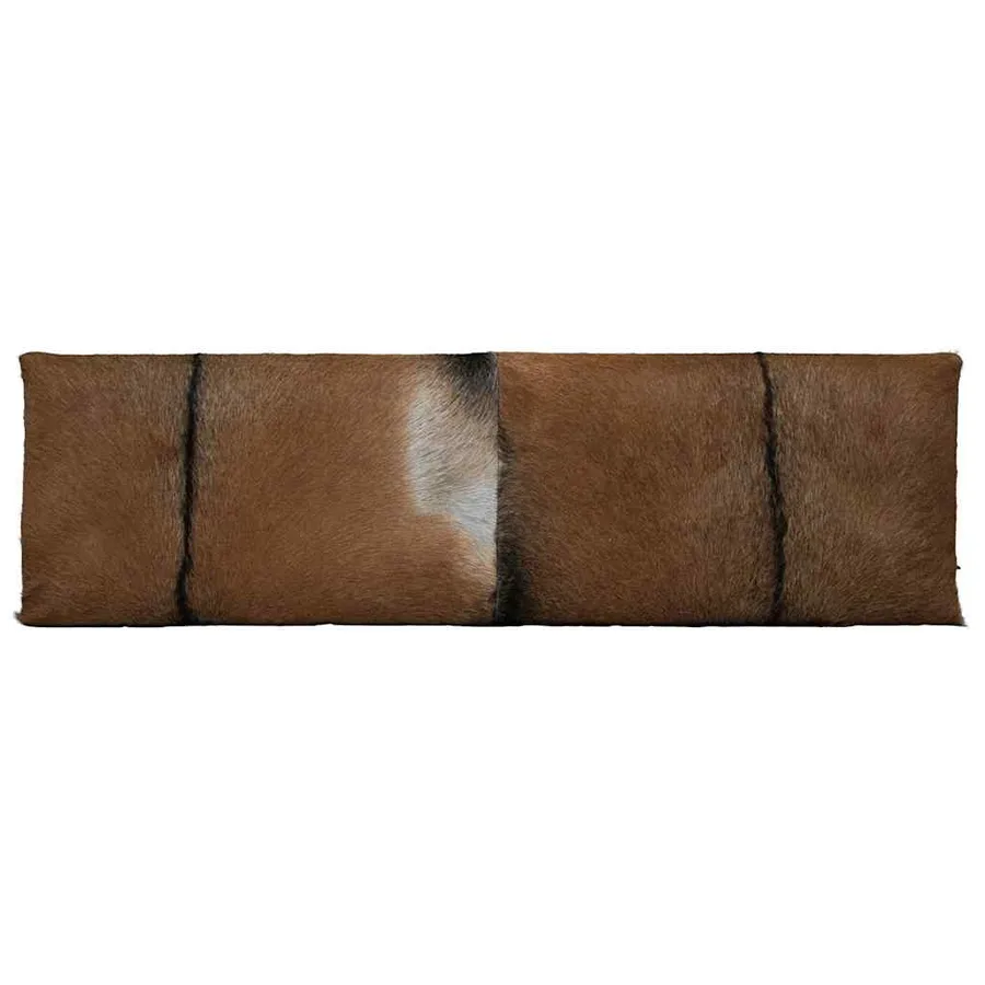 Banc cuir de chèvre Teck - 4