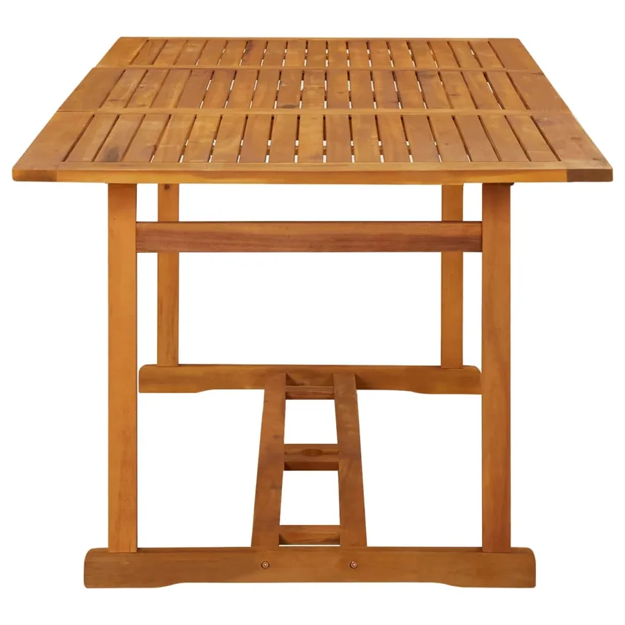 Table à dîner de jardin 180x90x75 cm Bois d'acacia solide - 3