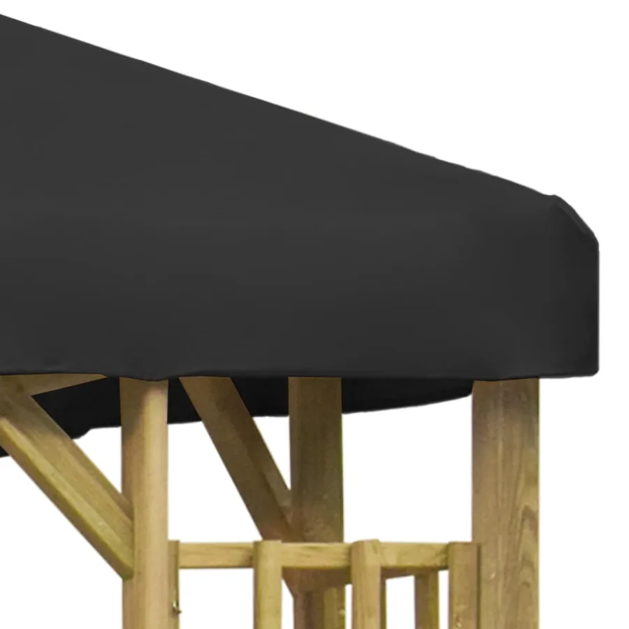 Belvédère 3x3 m Anthracite - 3