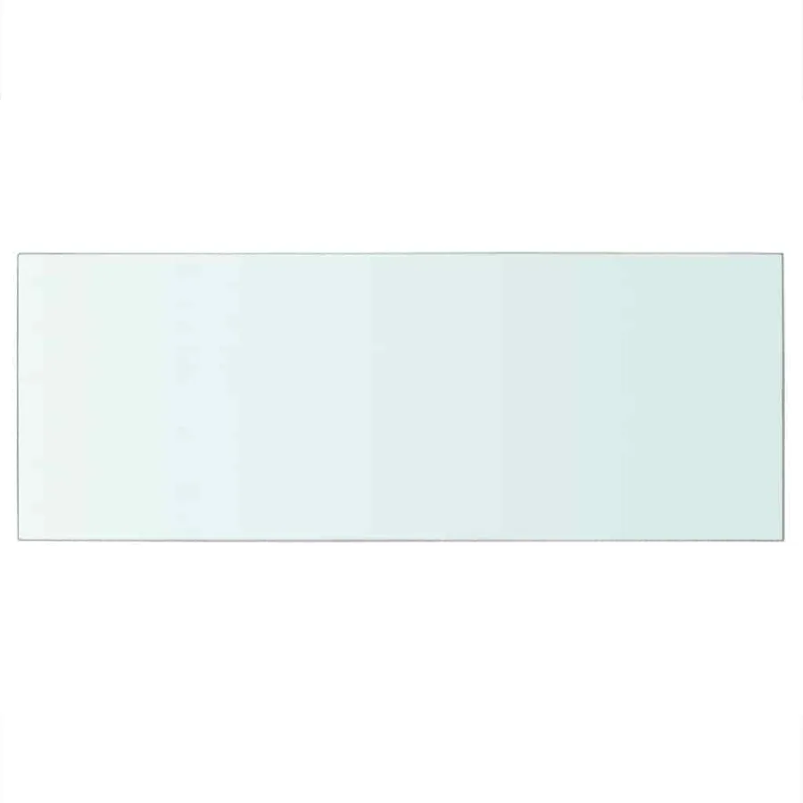 Panneau pour étagère Verre transparent 60 x 25 cm - 2