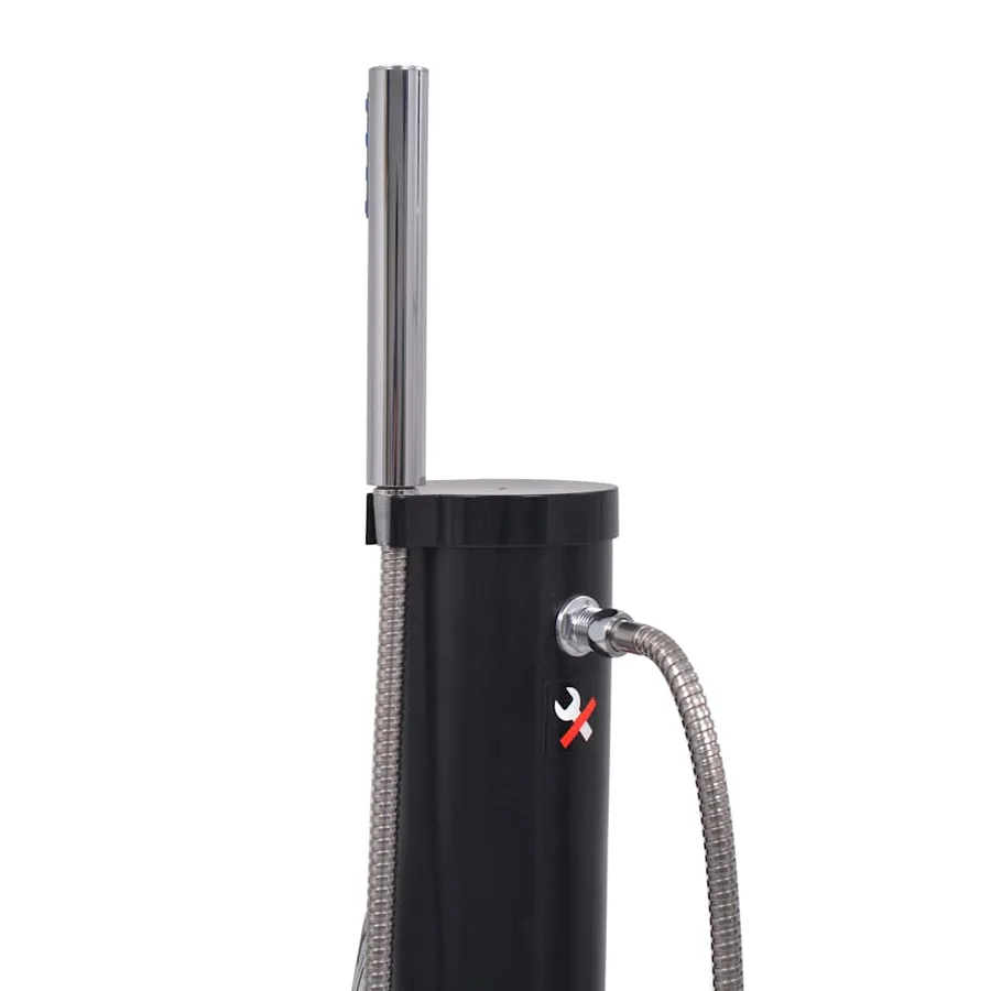 Douche solaire 8 L PVC Acier - 5