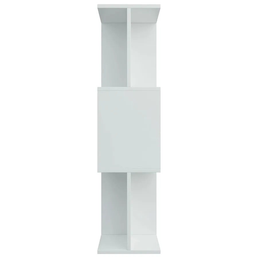 Bibliothèque/Cloison Blanc 80x24x96 cm Bois d'ingénierie - 7