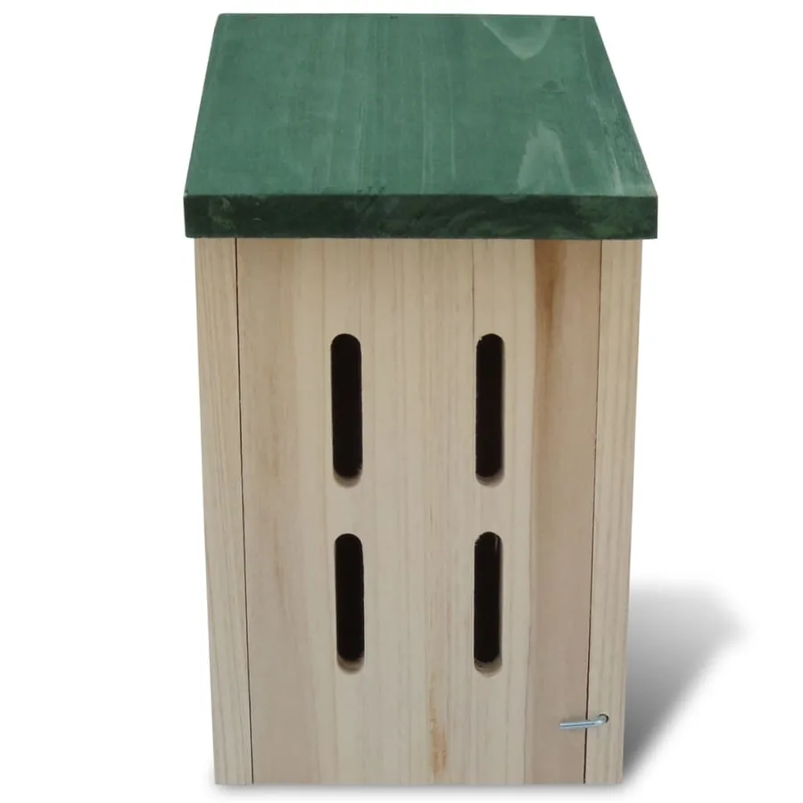 Maison pour papillons 8 pcs Bois 14 x 15 x 22 cm - 3