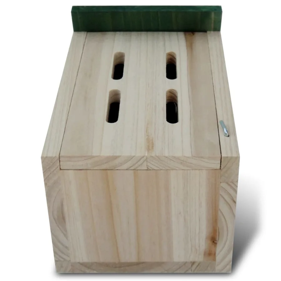 Maison pour papillons 8 pcs Bois 14 x 15 x 22 cm - 5