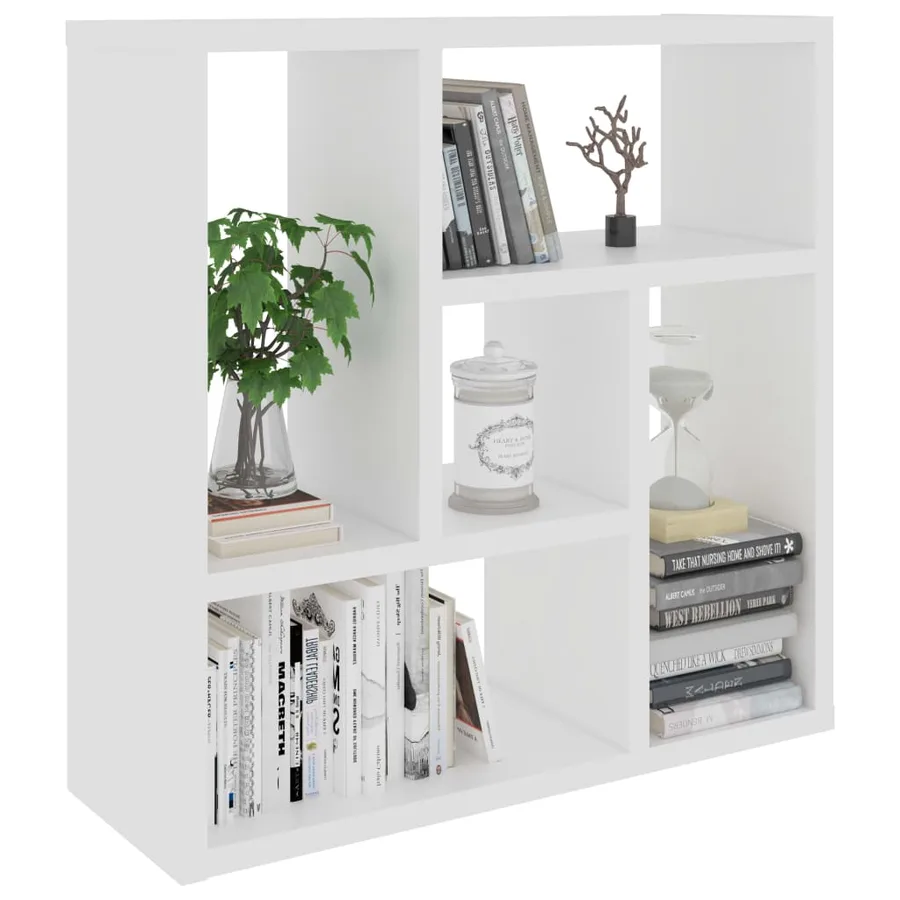 Étagère murale Blanc 45x16x45 cm Bois d’ingénierie - 3