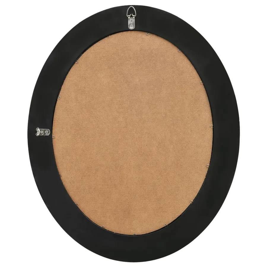 Miroir mural style baroque 50x60 cm noir - 5