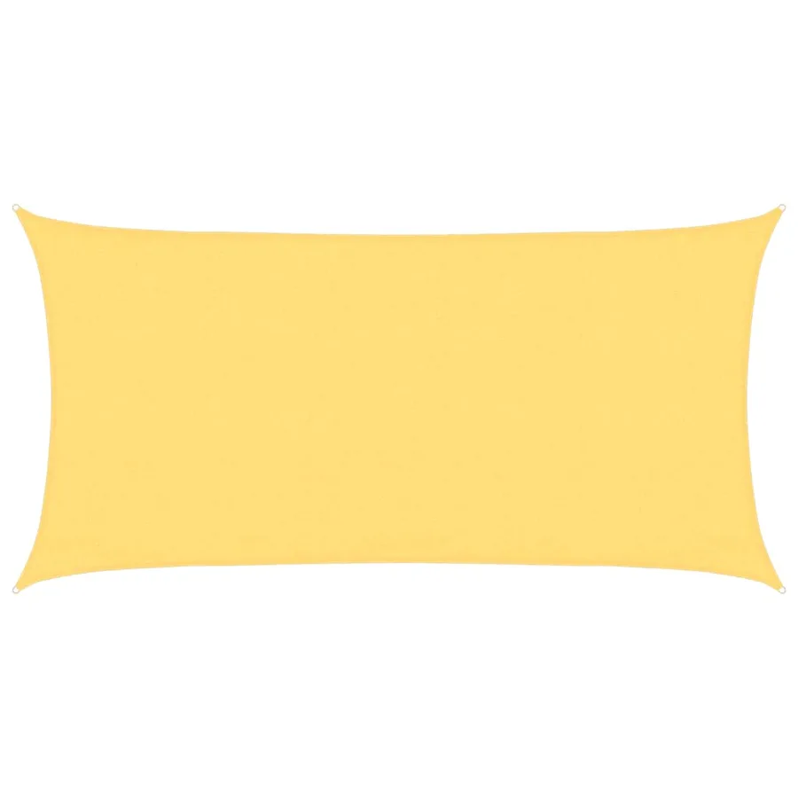 Voile d'ombrage 160 g/m² Beige 3x6 m PEHD - 2
