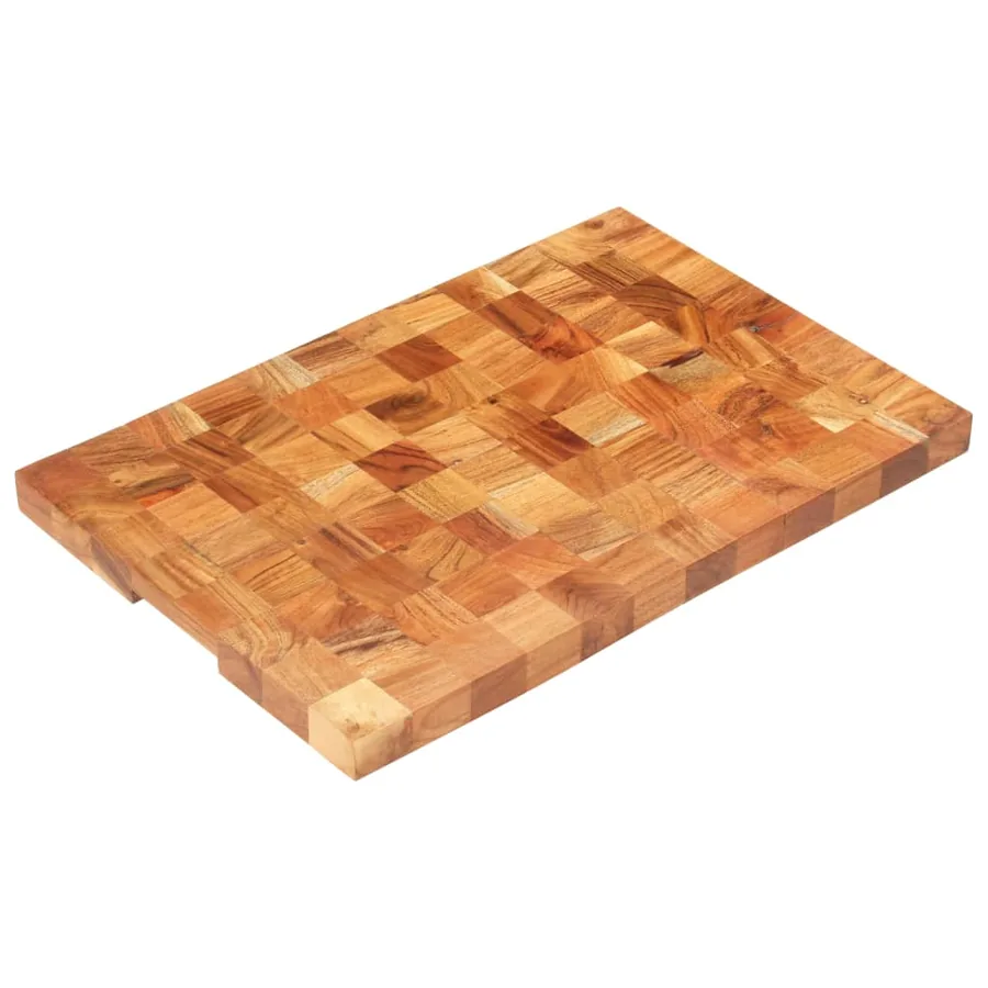 Planche à découper 60x40x3,8 cm Bois d'acacia massif - 11