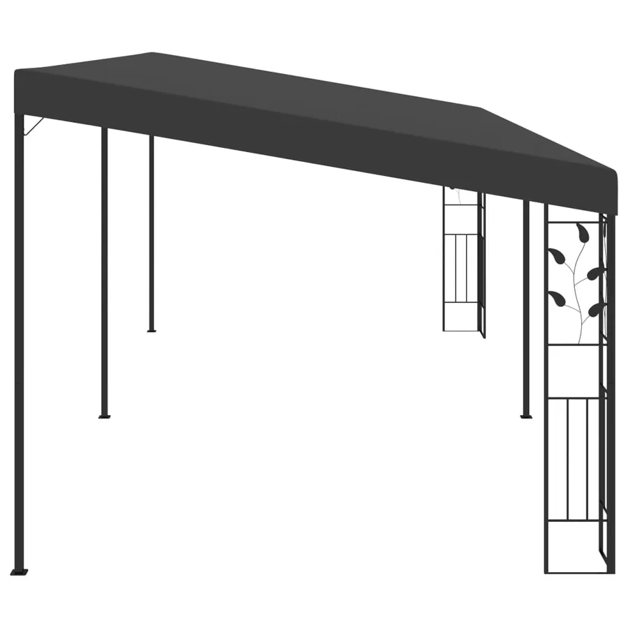 Belvédère à montage mural 6x3x2,5 m Anthracite - 4