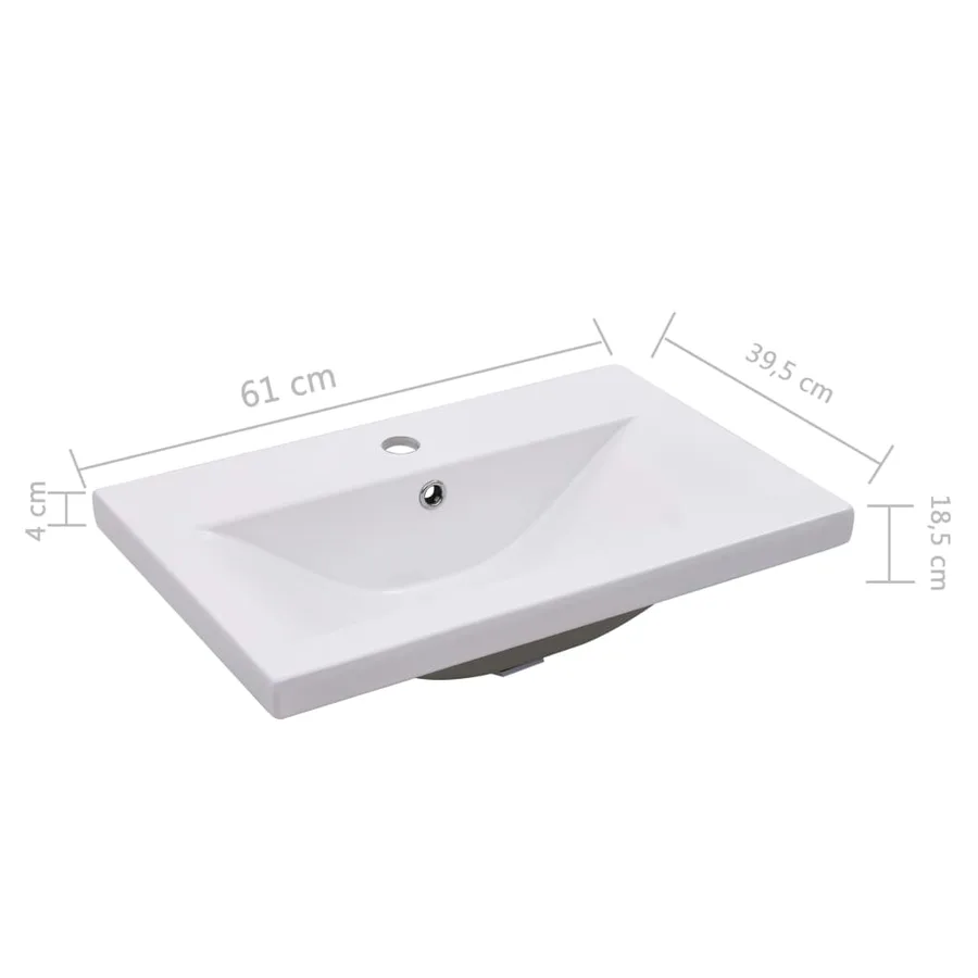 Ensemble de meubles de salle de bain Blanc Aggloméré - 18