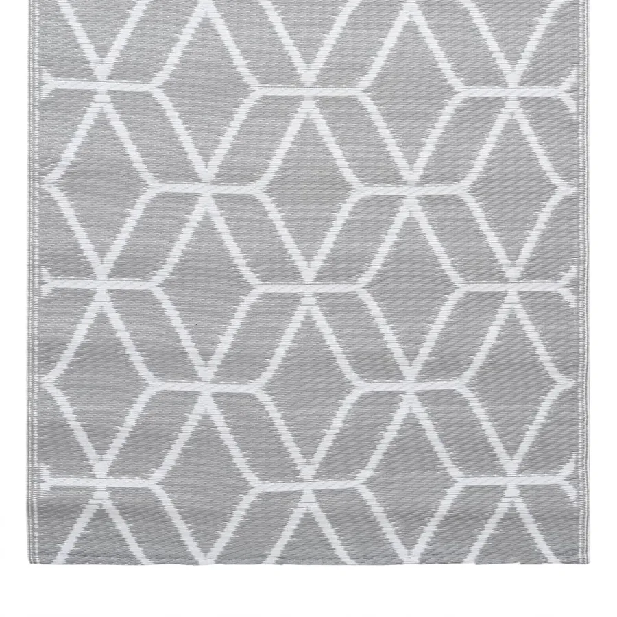Tapis d'extérieur ARAKIL Gris 80x150 cm PP - 5