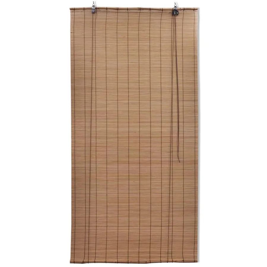 Store roulant en bambou 150x160 cm Marron - 3