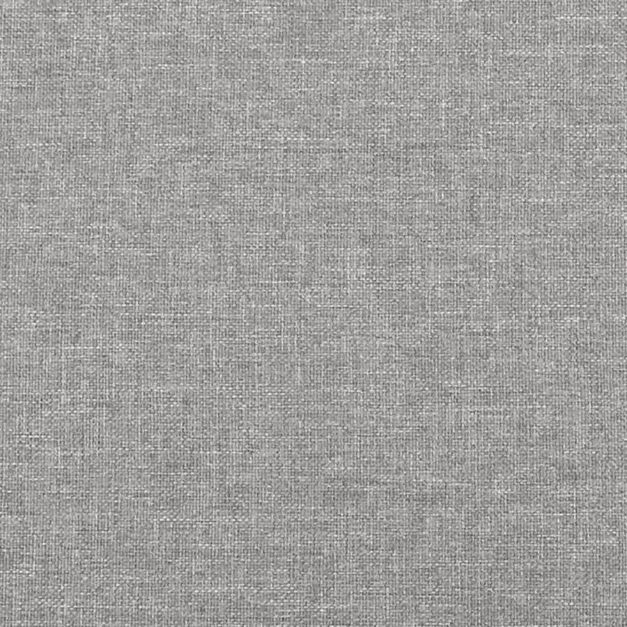 Cadre de lit à lattes gris clair 80x200 cm tissu - 8