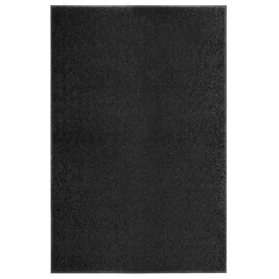 Paillasson lavable Noir 120x180 cm