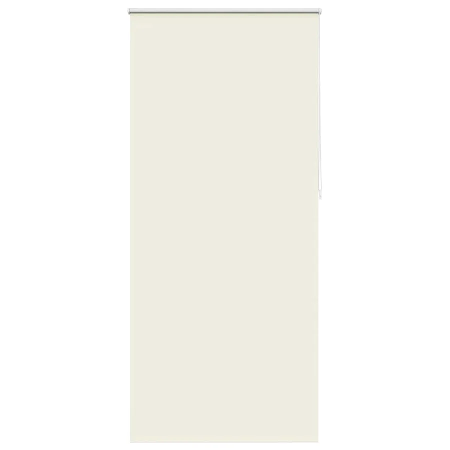Store enrouleur occultant 84,4 x 230 cm, largeur du tissu 80 cm, blanc cassé - 2