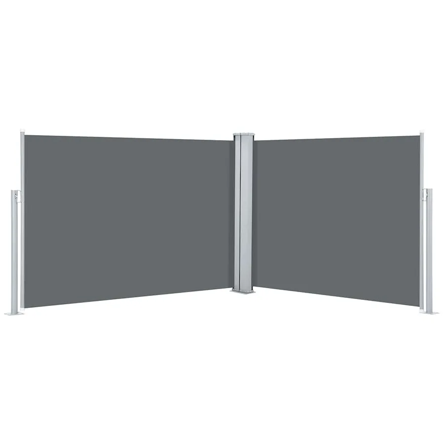 Auvent latéral rétractable Anthracite 120 x 1000 cm - 2