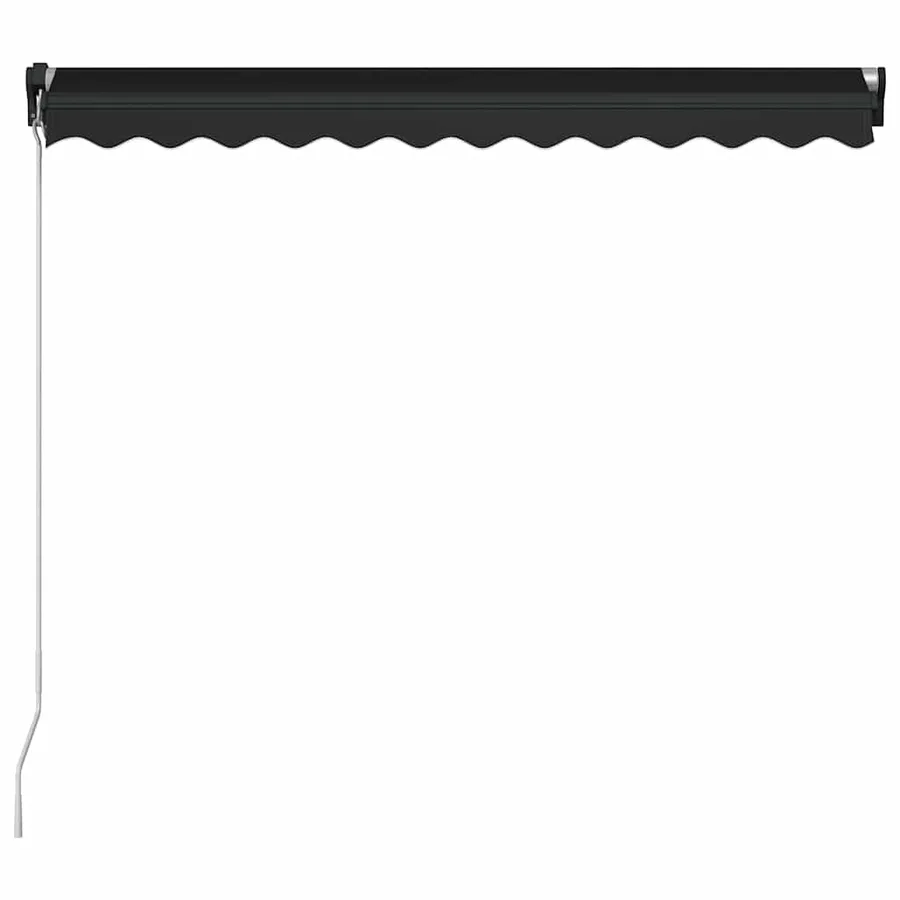 Auvent manuel rétractable 350x250 cm Anthracite - 5
