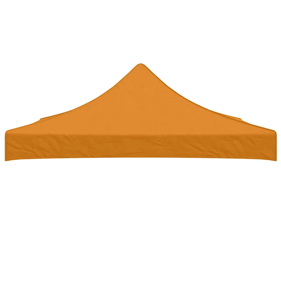 Toit de tente de réception 3x3 m Orange 270 g/m² - 3
