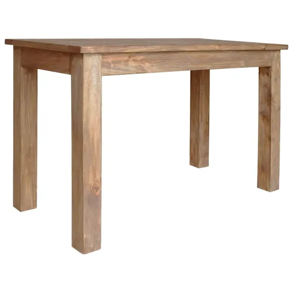 Table à manger bois d'acajou massif 120x60x77 cm