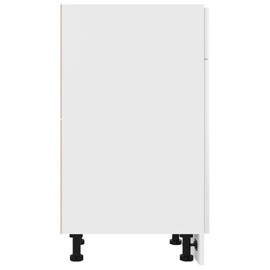 Meuble bas à tiroirs "Lyon" Blanc 30 x 46 x 81,5 cm Bois d'ingénierie - 9