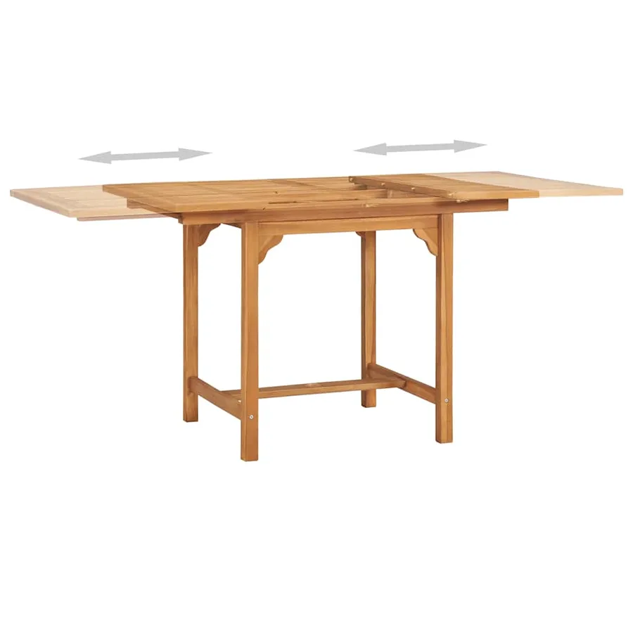 Ensemble à manger de jardin 7 pcs Bois de teck massif - 4