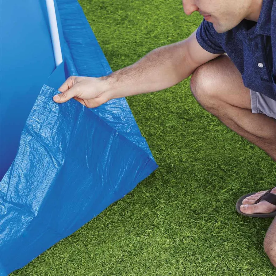 Bestway Tapis de sol pour piscine Flowclear 335x335 cm - 7