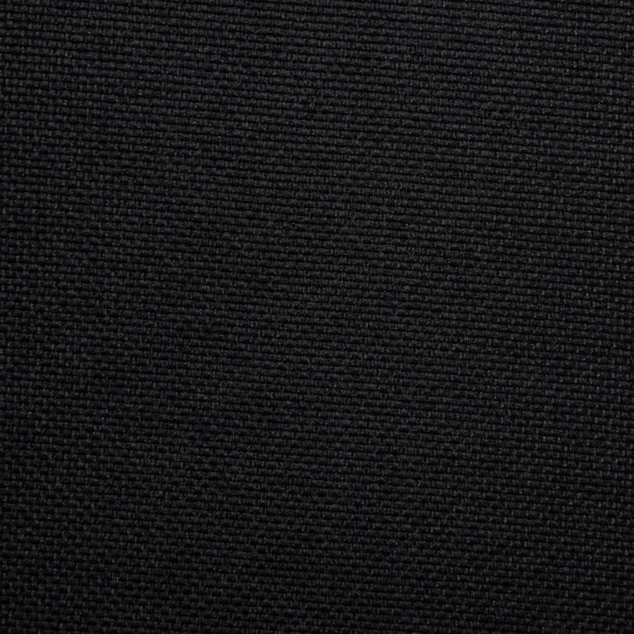 Chaise pivotante à manger noir tissu - 7