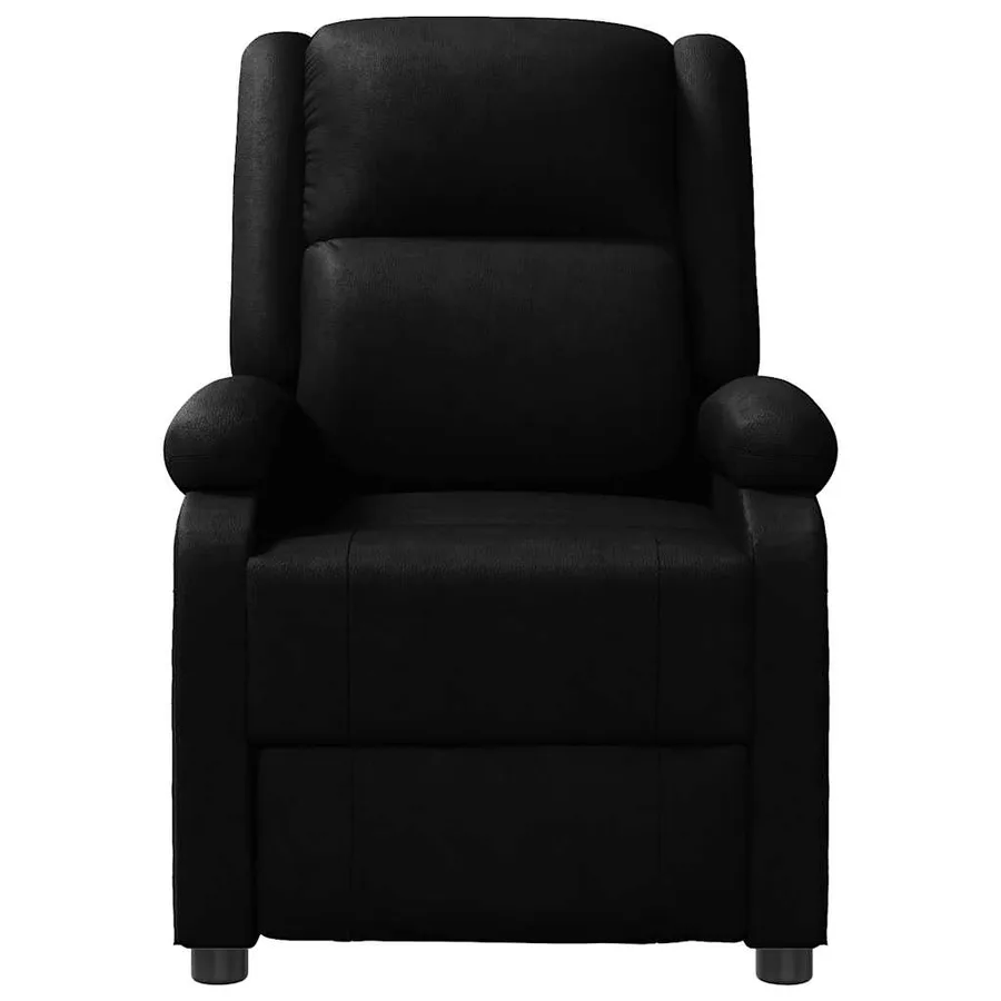 Fauteuil de massage Noir Similicuir - 3