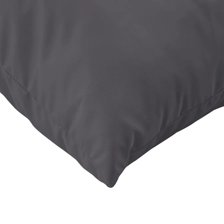 Coussins de canapé lot de 4 anthracite 60x60 cm tissu - 6