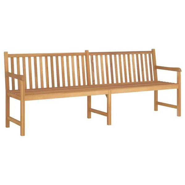 Banc de jardin 228 cm bois de teck solide