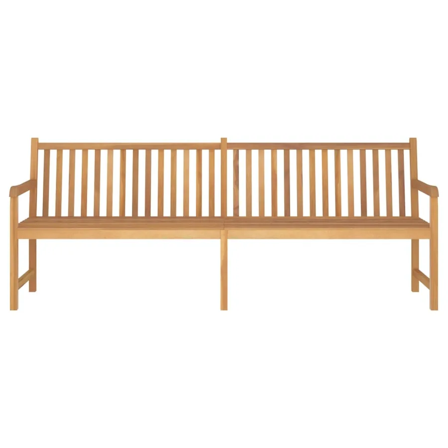 Banc de jardin 228 cm bois de teck solide - 2