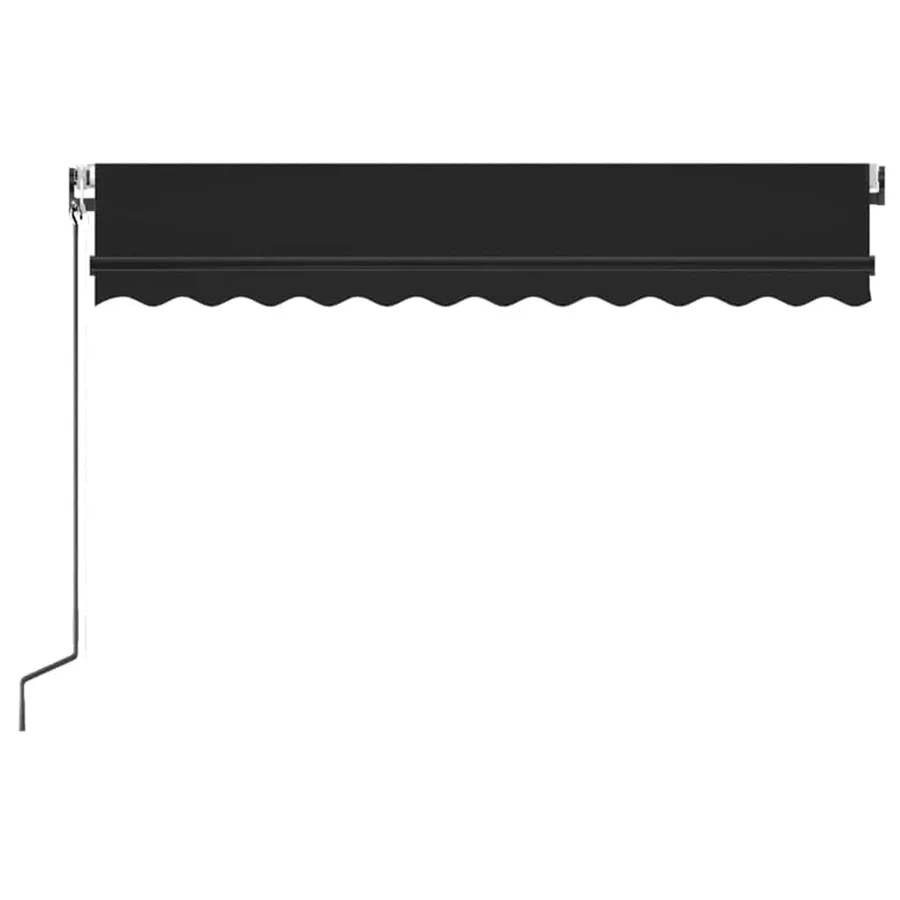 Auvent automatique capteur de vent et LED 350x250 cm Anthracite - 4