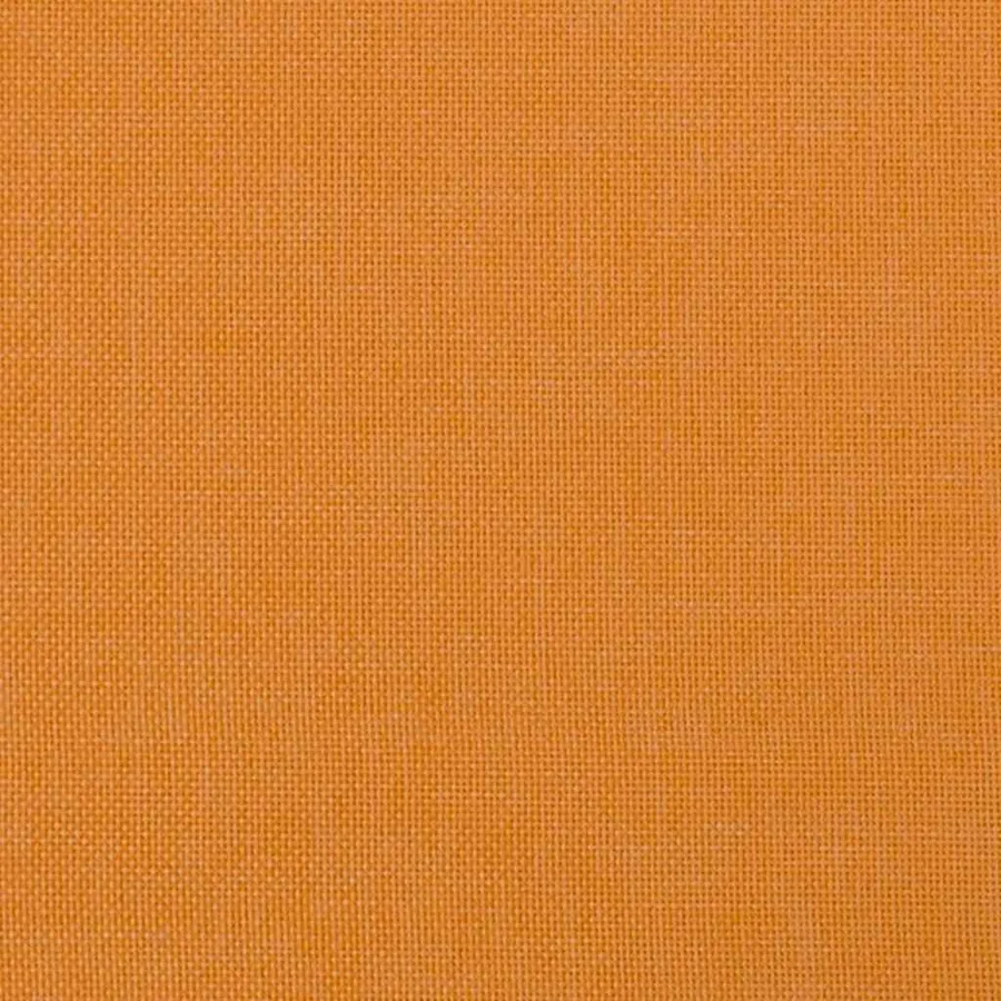 Chaise de jeu de massage avec repose-pied Noir et orange Tissu - 14