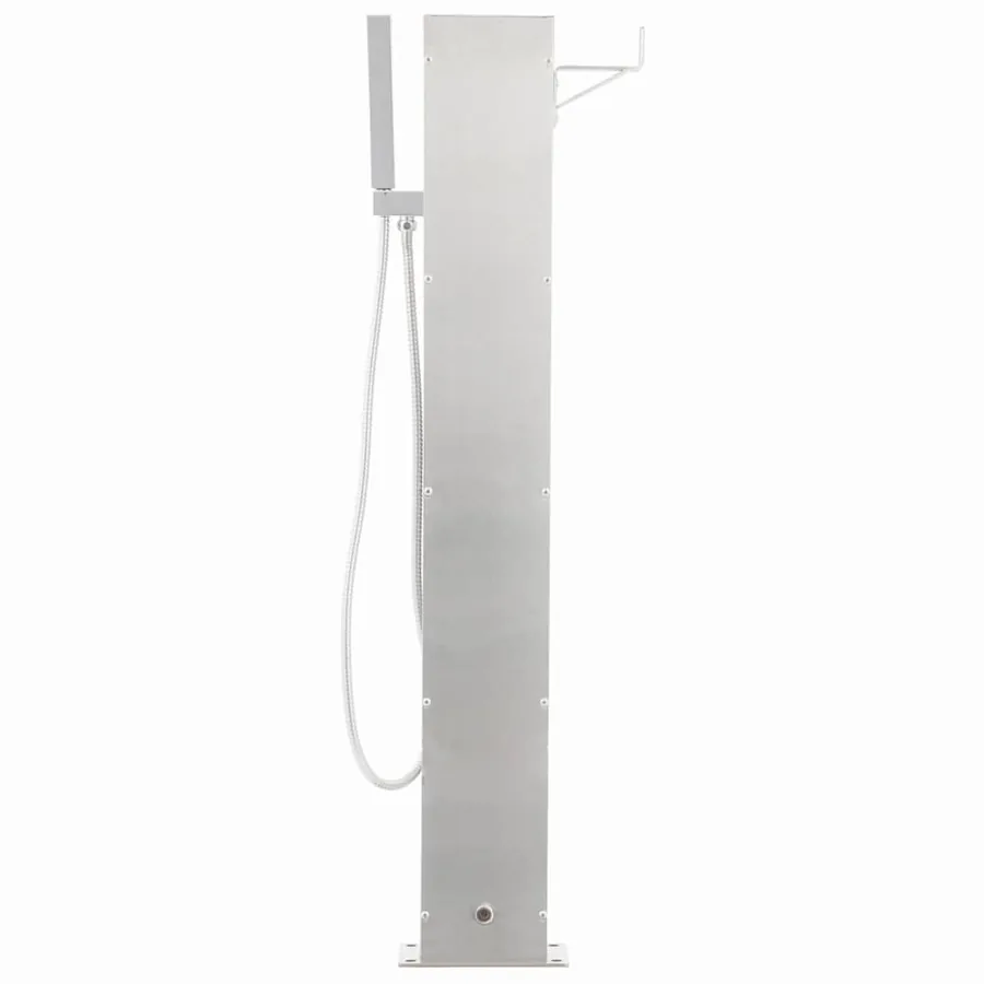 Robinet de douche de jardin 110 cm Acier inoxydable - 5