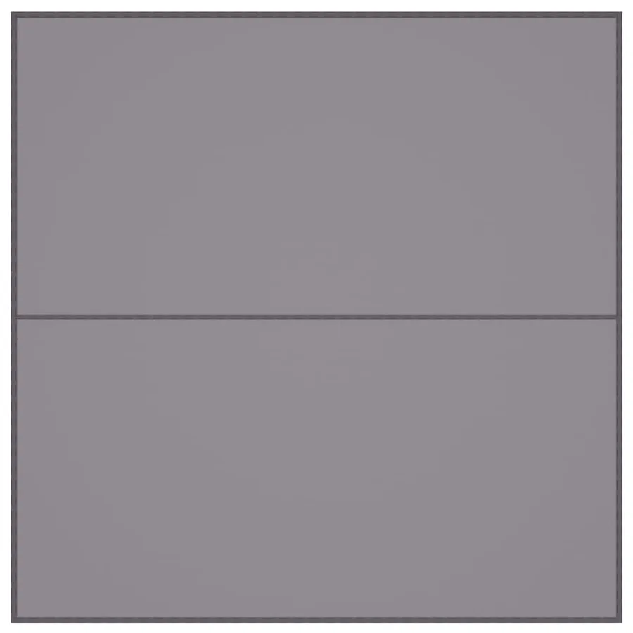 Bâche d'extérieur 3x2,85 m Gris - 3