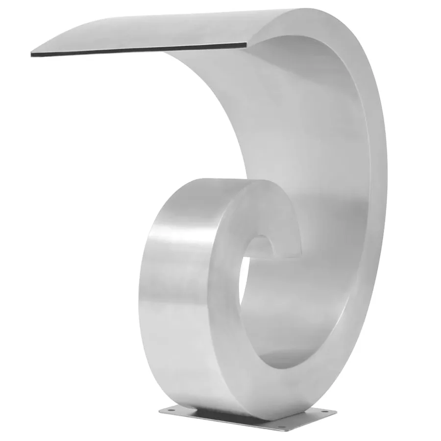 Fontaine d'étang Acier inoxydable 50 x 30 x 53 cm Argenté - 2