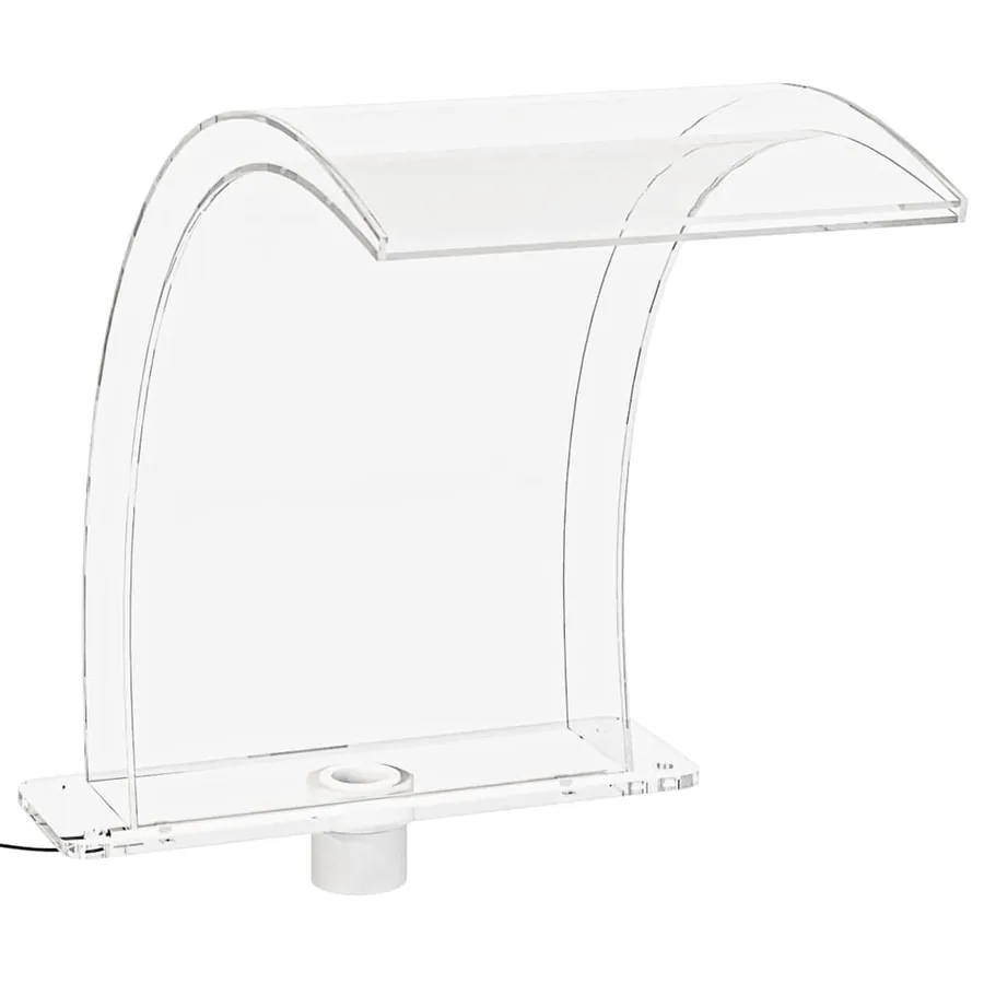Fontaine de piscine avec LED RVB Acrylique 50 cm - 6