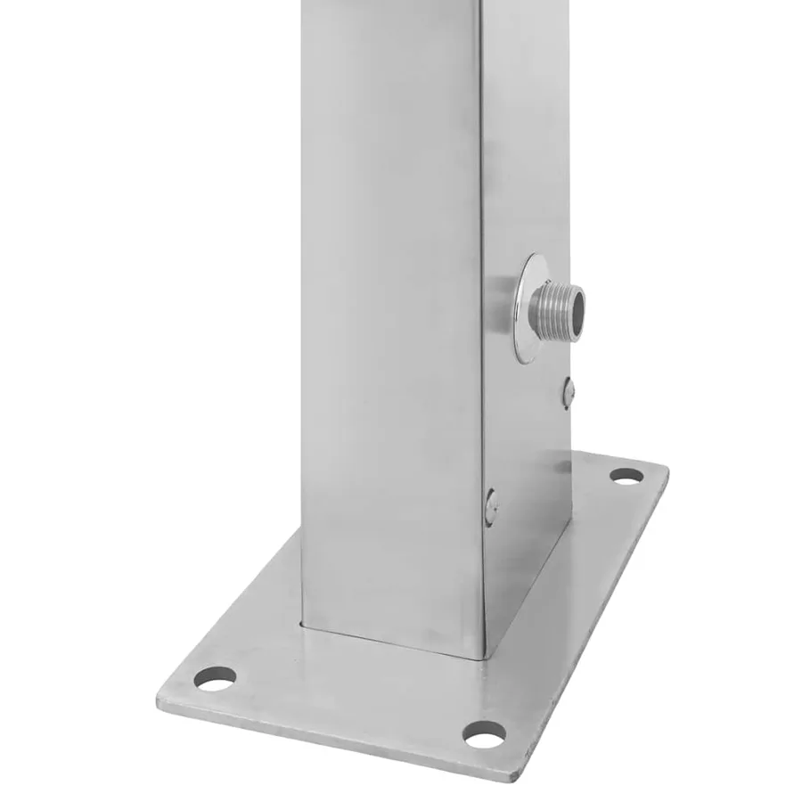 Douche d'extérieur Acier inoxydable Droit - 11