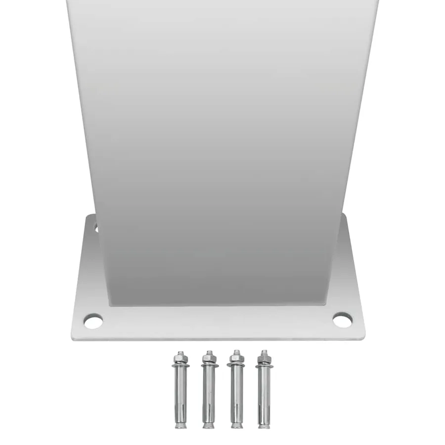 Douche d'extérieur Acier inoxydable Droit - 12