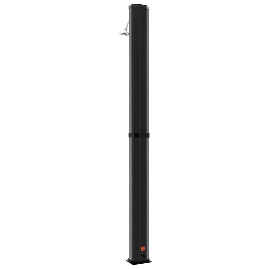Douche solaire d'extérieur avec pomme de douche et robinet 35 L - 6