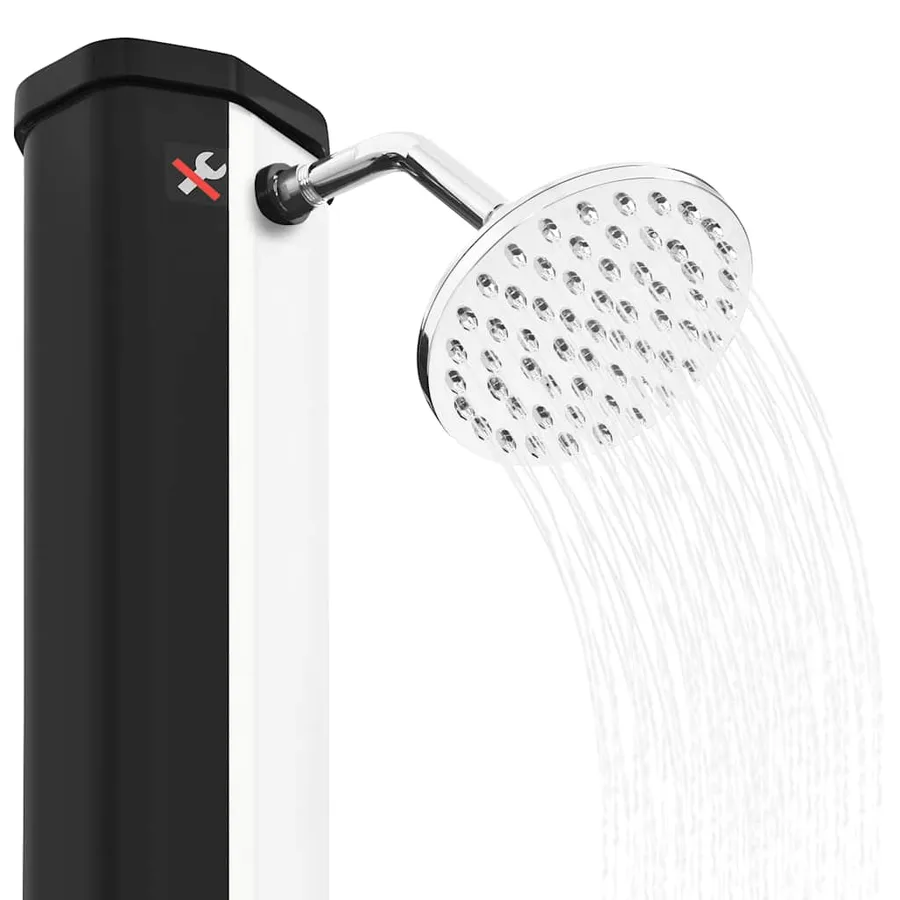Douche solaire d'extérieur avec pomme de douche et robinet 35 L - 9