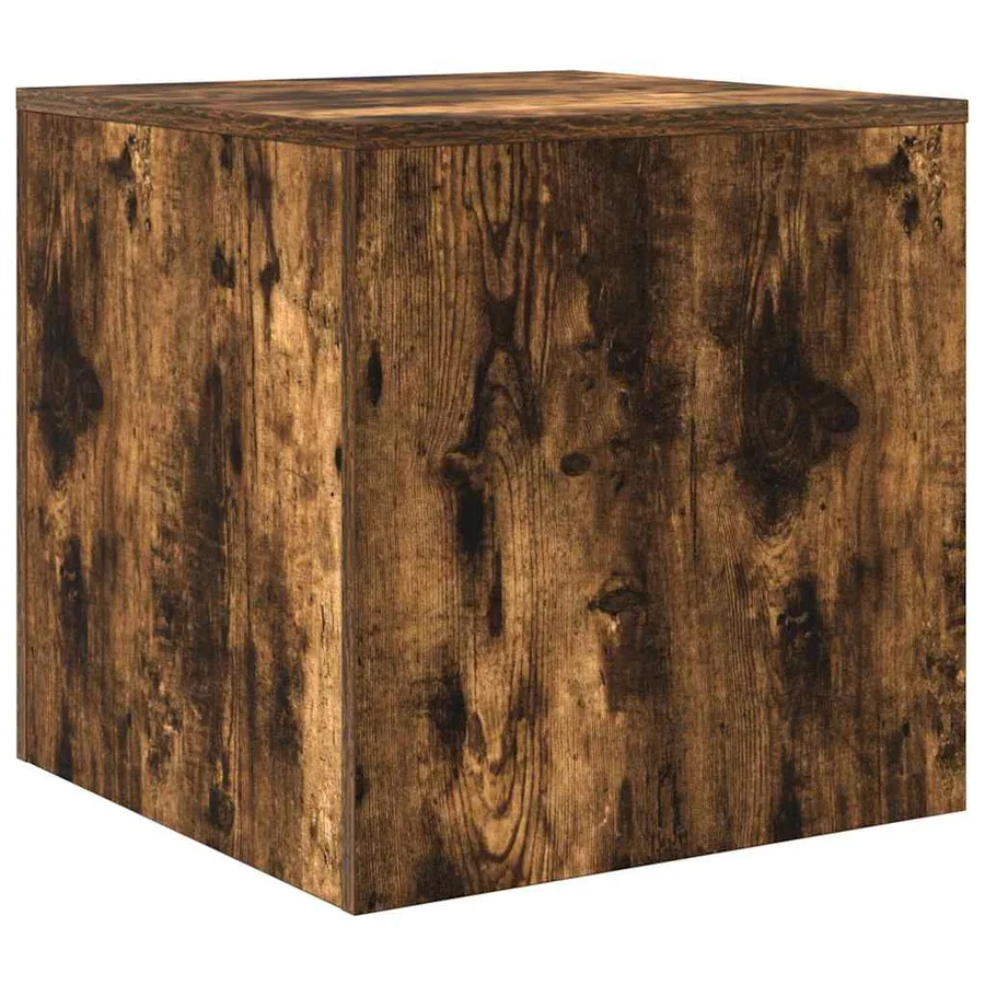 Tables gigognes 3 pcs Chêne fumé Bois d'ingénierie - 9