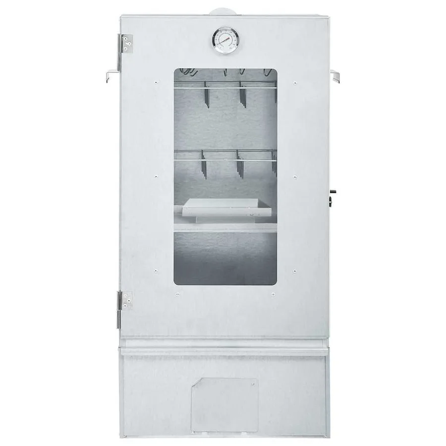 Fumoir de four à BBQ avec 1 kg de copeaux de bois 44,5x29x83 cm - 4