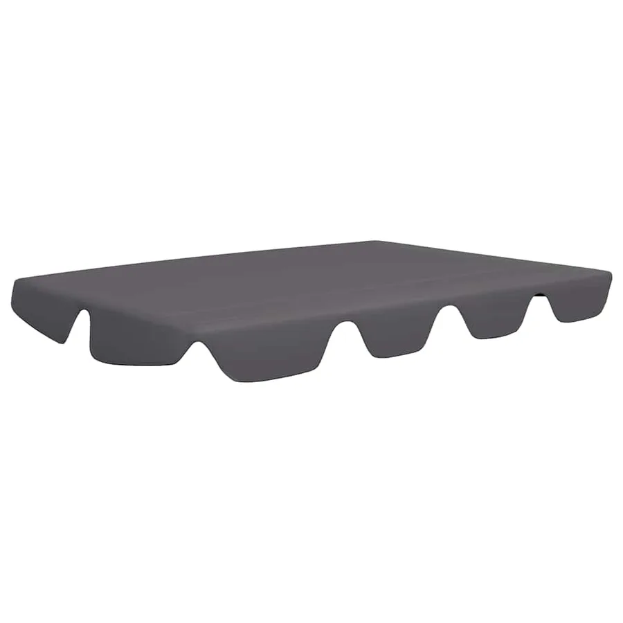Toit rechange balançoire anthracite 150/130x105/70 cm - 2