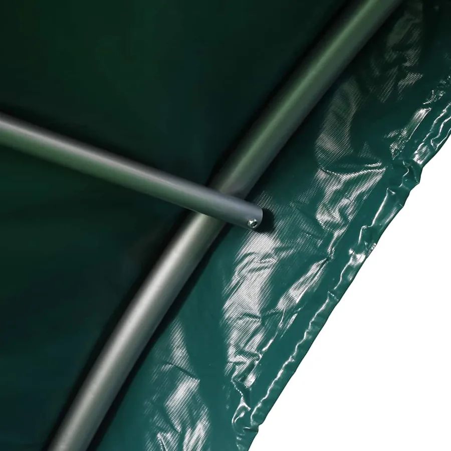 Tente pour bétail PVC 3,7x3,7 m Vert - 6