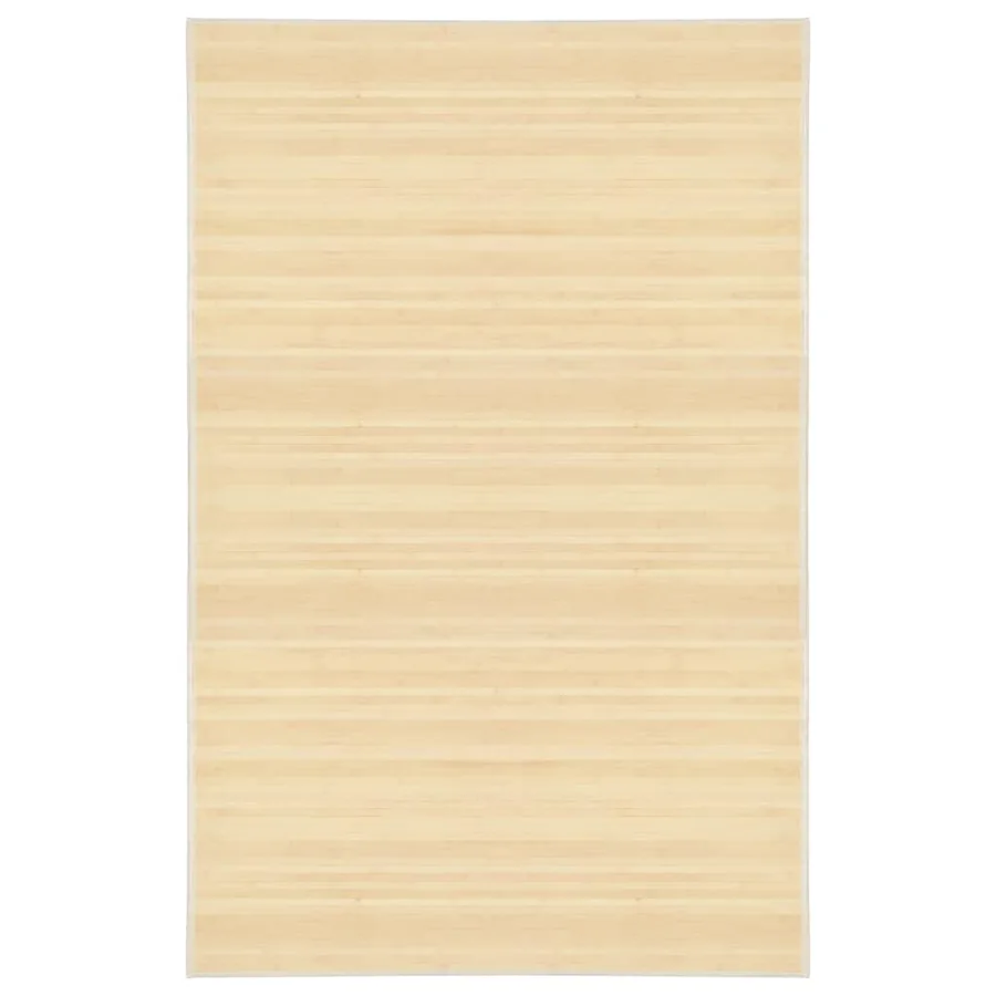 Tapis en bambou 100x160 cm Naturel