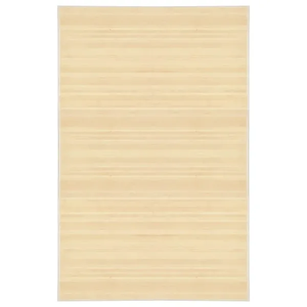 Tapis en bambou 100x160 cm Naturel